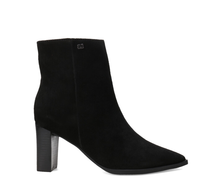 Bota de Mujer Bottero Caña Baja En Punta Negro