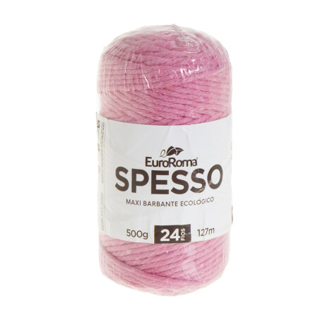 Spesso algodón Euroroma manualidades crochet y macrame rosa