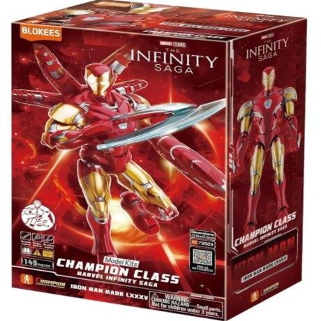 MARVEL - Figuras Infinity Saga Champion Class Ironman Mark L 001