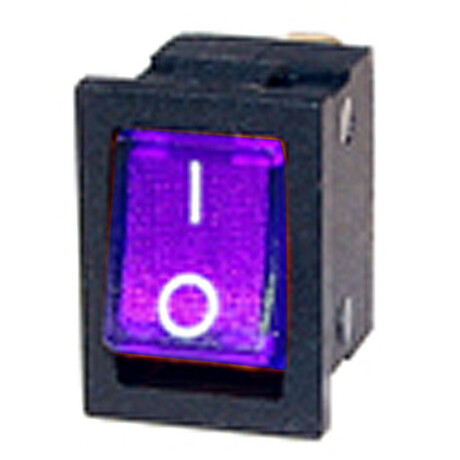LLAVE BOTON TABLERO - MINI LUZ AZUL - LLAVE BOTON TABLERO - MINI LUZ AZUL -