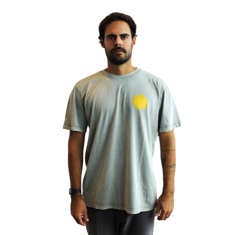Remera La Isla Solei - Steel blue mineral Remera La Isla Solei - Steel blue mineral