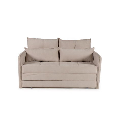 Sofá Cama Maya - Tela Microfibra Berlin 02 (Beige)