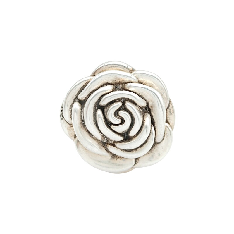 Anillo Flor-Plata 925 Inflada-Sin Piedra-AN3138 sinpiedra