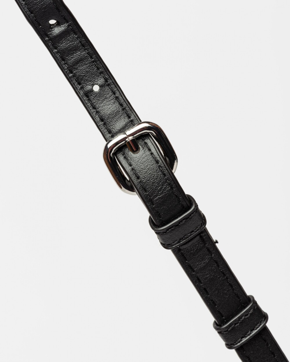 Bandolera Dynamo en Efecto Cuero Negro