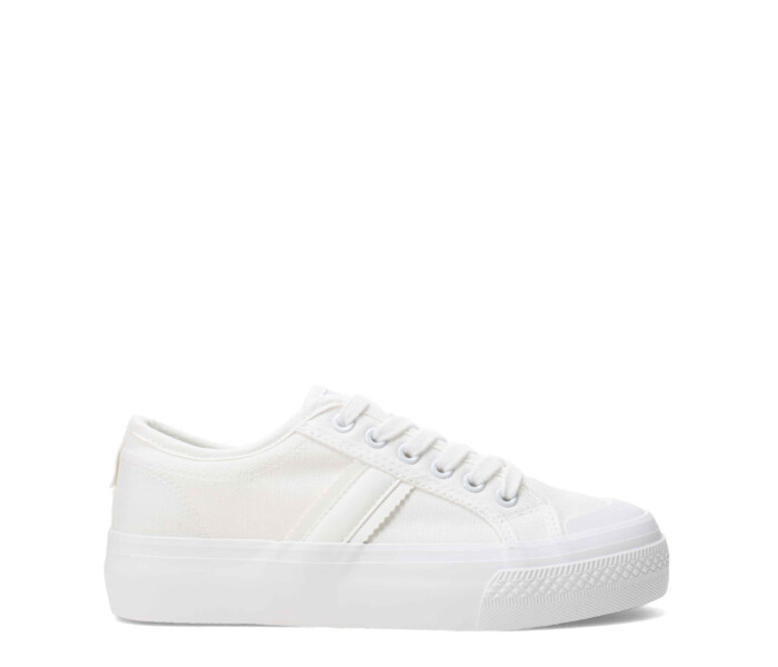 Championes de Mujer Miss Carol Dilon De Lona Blanco