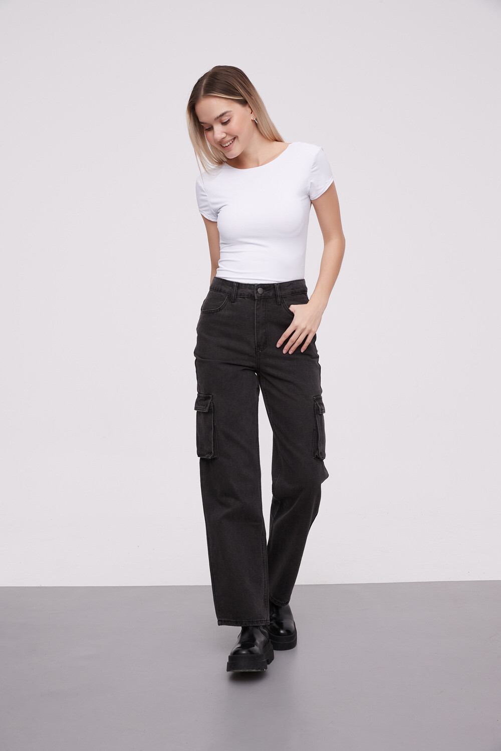 Pantalon Apis Gris Oscuro