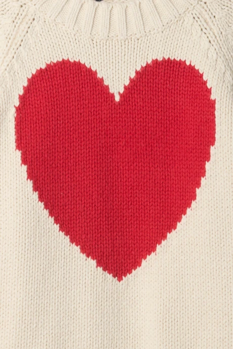 Buzo Relaxed Mujer Modern Red Heart