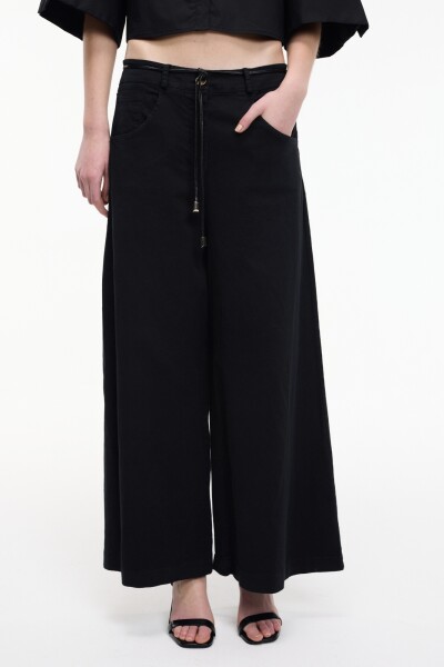 PANTALÓN ANCHO Negro