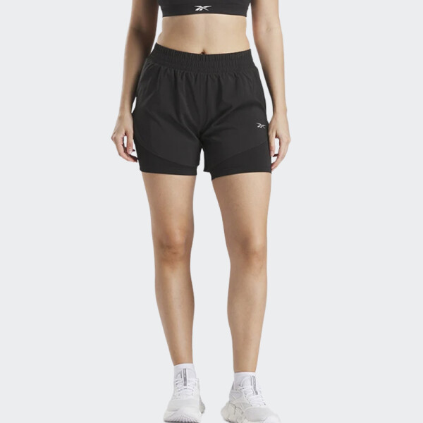 Short Reebok 2 In 1 Negro