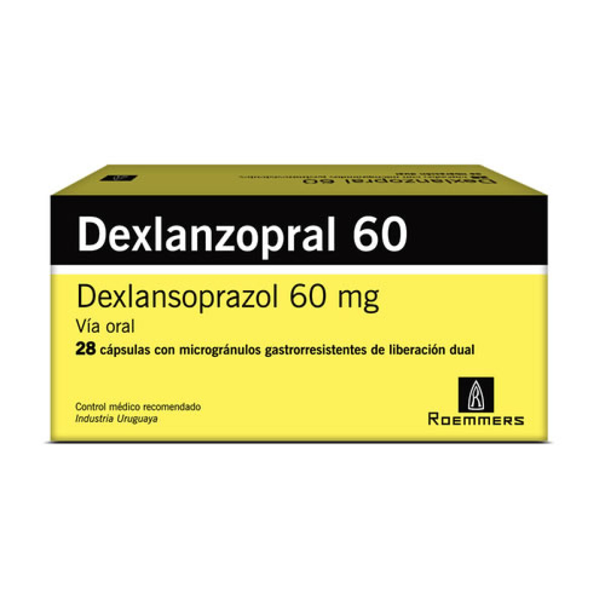 Dexlanzopral 60 mg 28 Cápsulas | Tratamiento Acidez y Reflujo