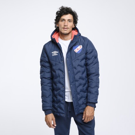 Parka New Nacional Hombre Azul Marino, Rojo, Blanco