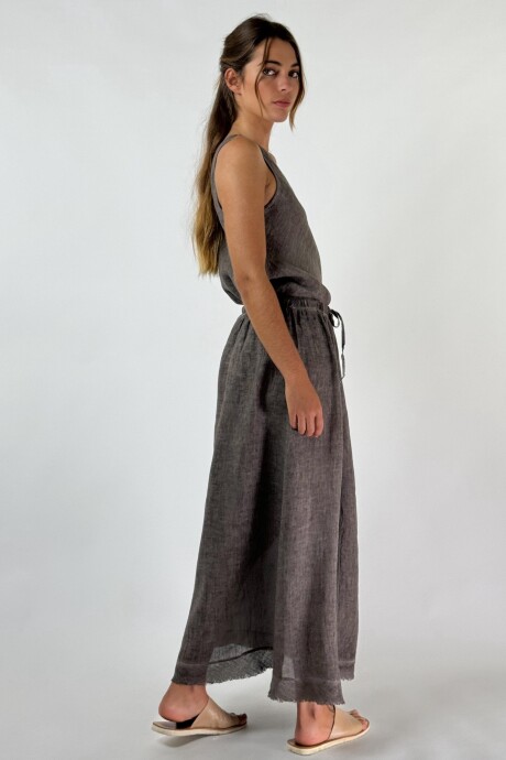 POLLERA AMAPOLA Marron
