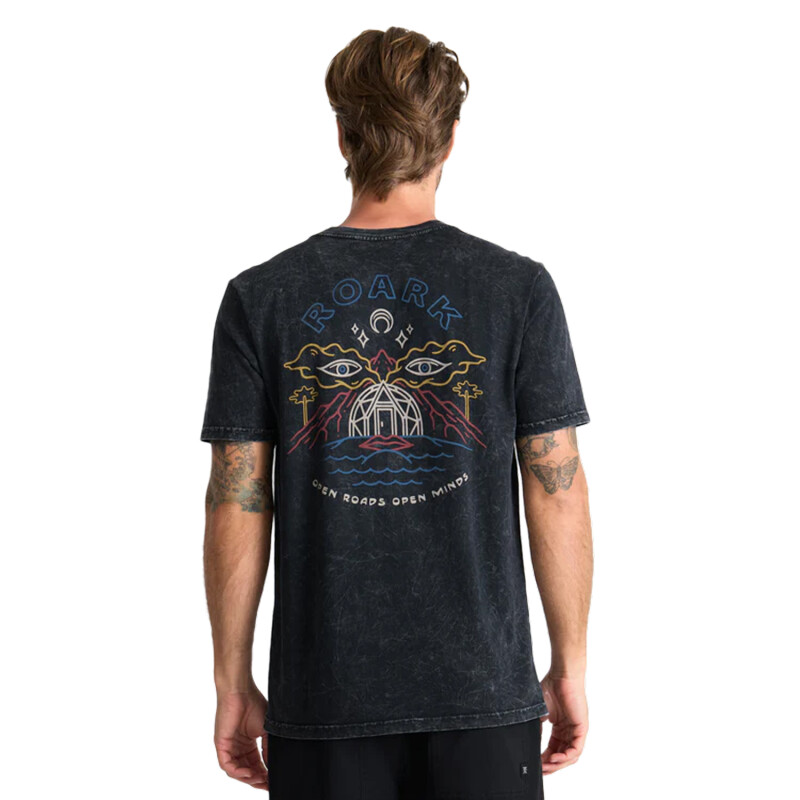 Remera Roark Open Roads - Negro Remera Roark Open Roads - Negro