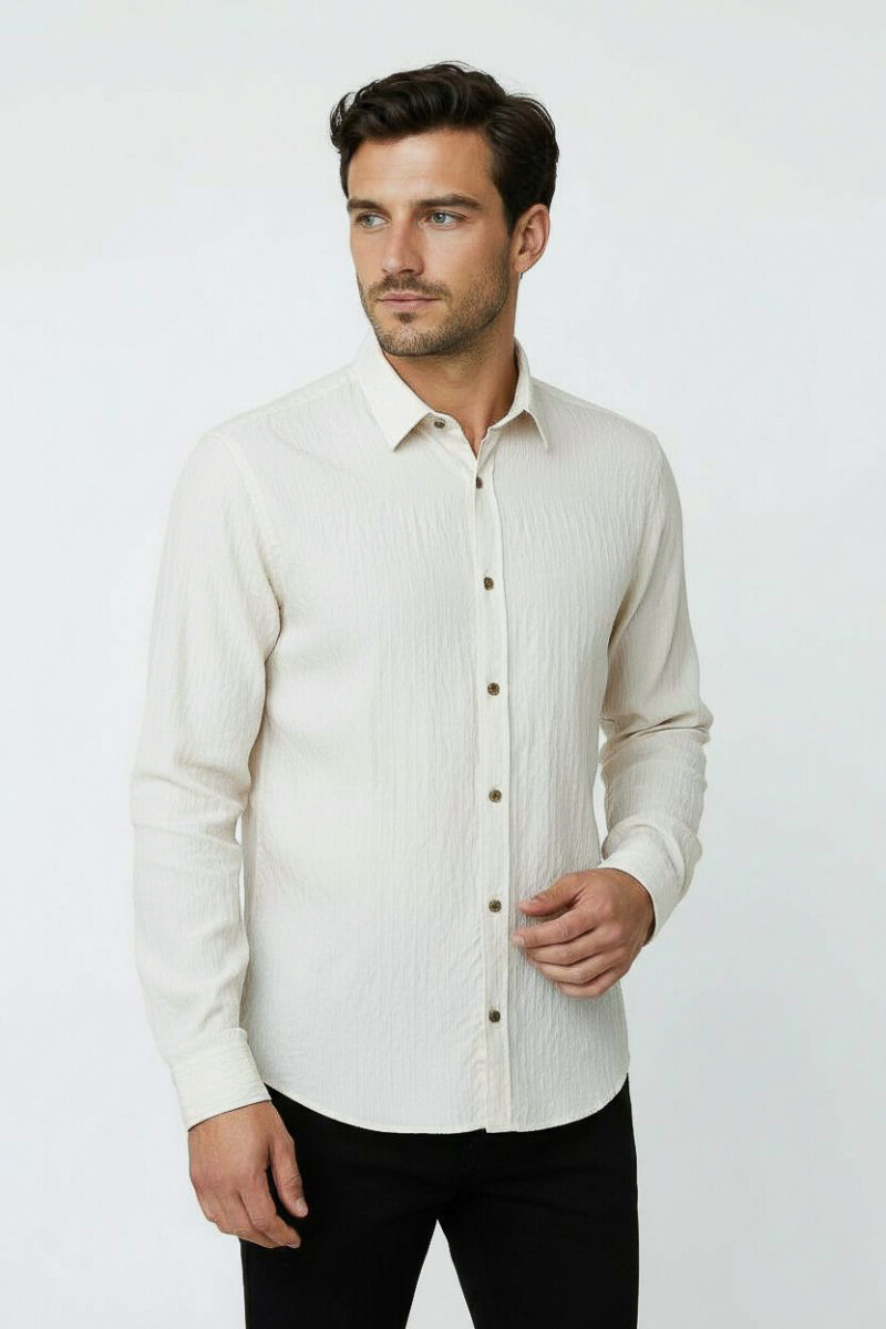 Camisa Nico - Beige 