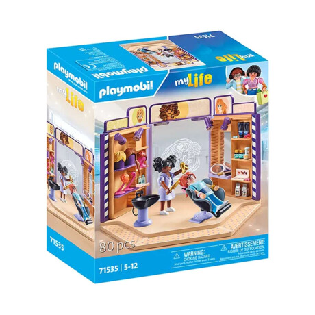 Local De Peluquería Playmobil 80 Piezas