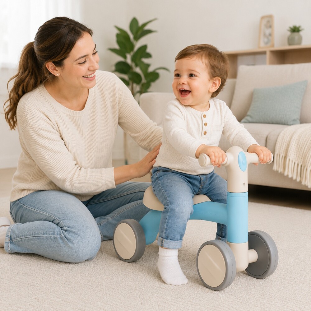 Bici mi primer BUGGY P&F celeste