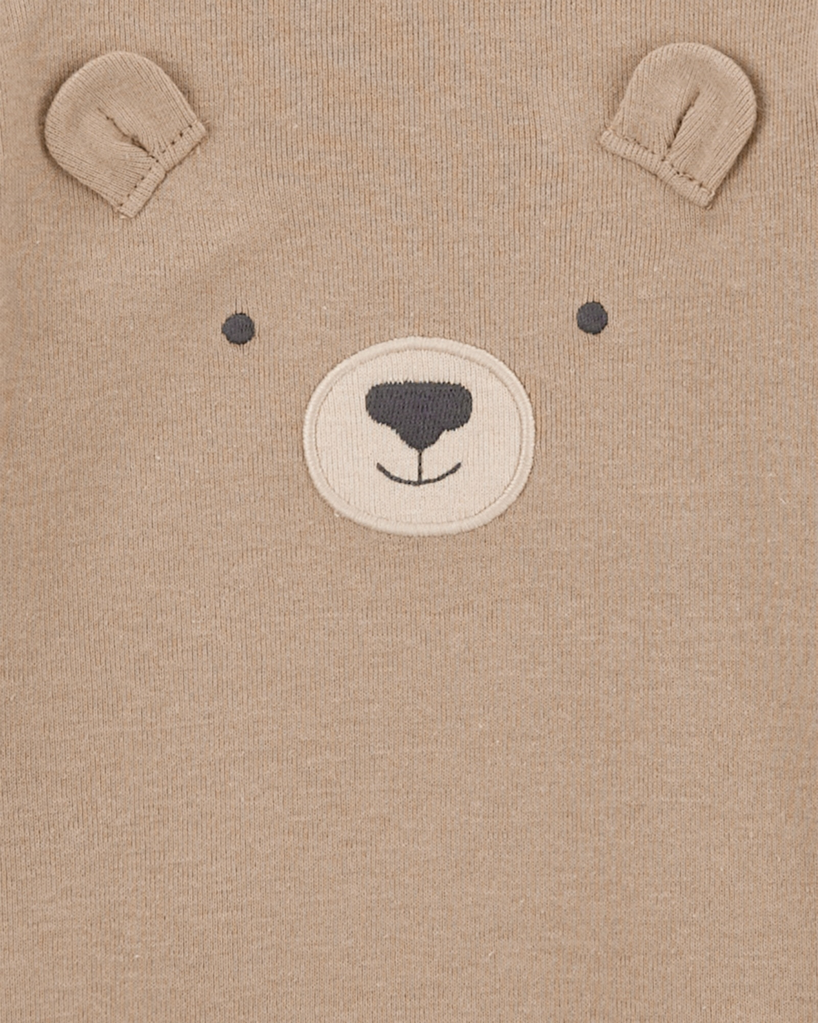 Pack cuatro bodies de algodón, manga larga, estampa oso Pack cuatro bodies de algodón, manga larga, estampa oso