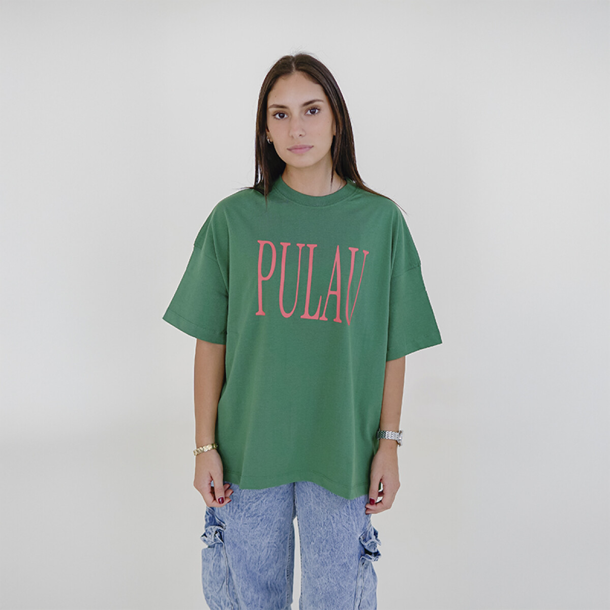 Remera Pulau Miedo - Verde 
