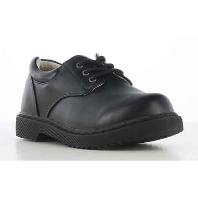 Zapatos Infantiles Croco Kids Colegial Negro