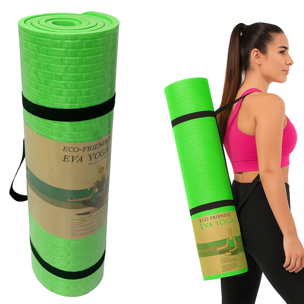 Colchoneta De Yoga 10mm verde