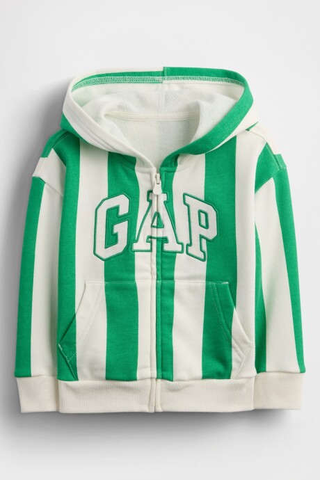 Canguro Con Cierre Logo Gap Sin Felpa Toddler Niño Gallant Green