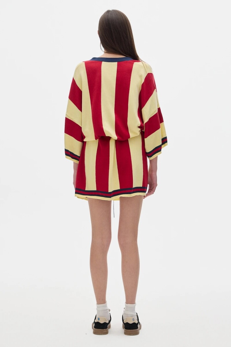 Bata Kassumi Stripes Amarillo