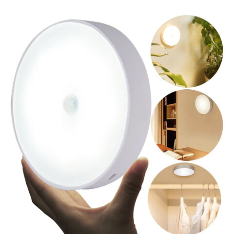 Lámpara led de inducción luz blanca c/cable USB Lámpara Led De Inducción Luz Blanca C/cable Usb