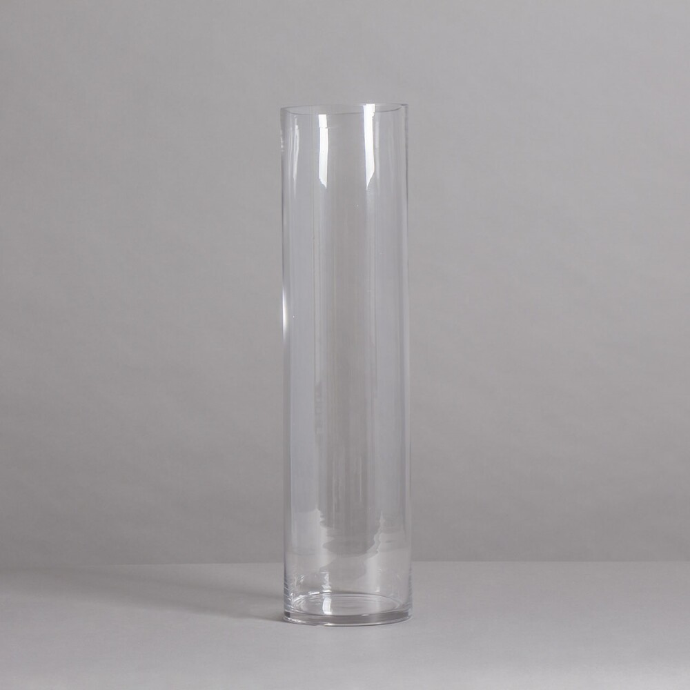 FLORERO CILINDRO DE VIDRIO 60 CM ALTO YILDC20 FLORERO CILINDRO DE VIDRIO 60 CM ALTO YILDC20