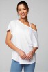 Polo Cotton Oversized Tee Mujer Classic White