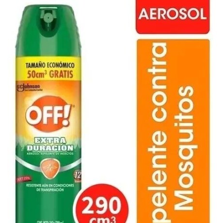Repelente OFF Extra Duración en Aerosol 243ml Repelente OFF Extra Duración en Aerosol 243ml