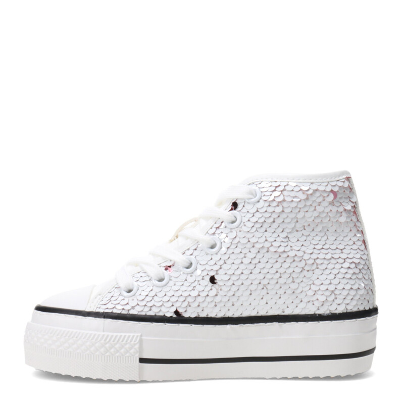 Championes de Niña MINI Miss Carol botita Blanco