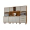 Kit de Cocina - 8 puertas 3 cajones - Apollo Cinamomo/Arena