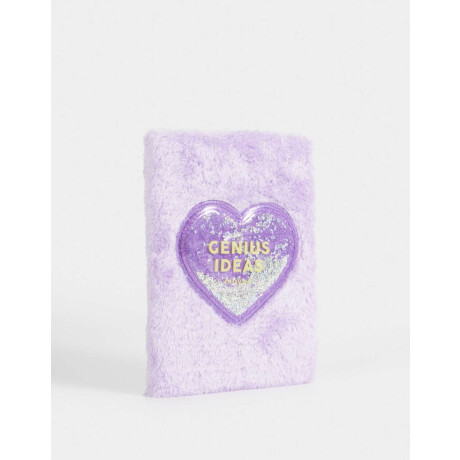 Anotadores Cuadernos y Memos Corazón violeta lila