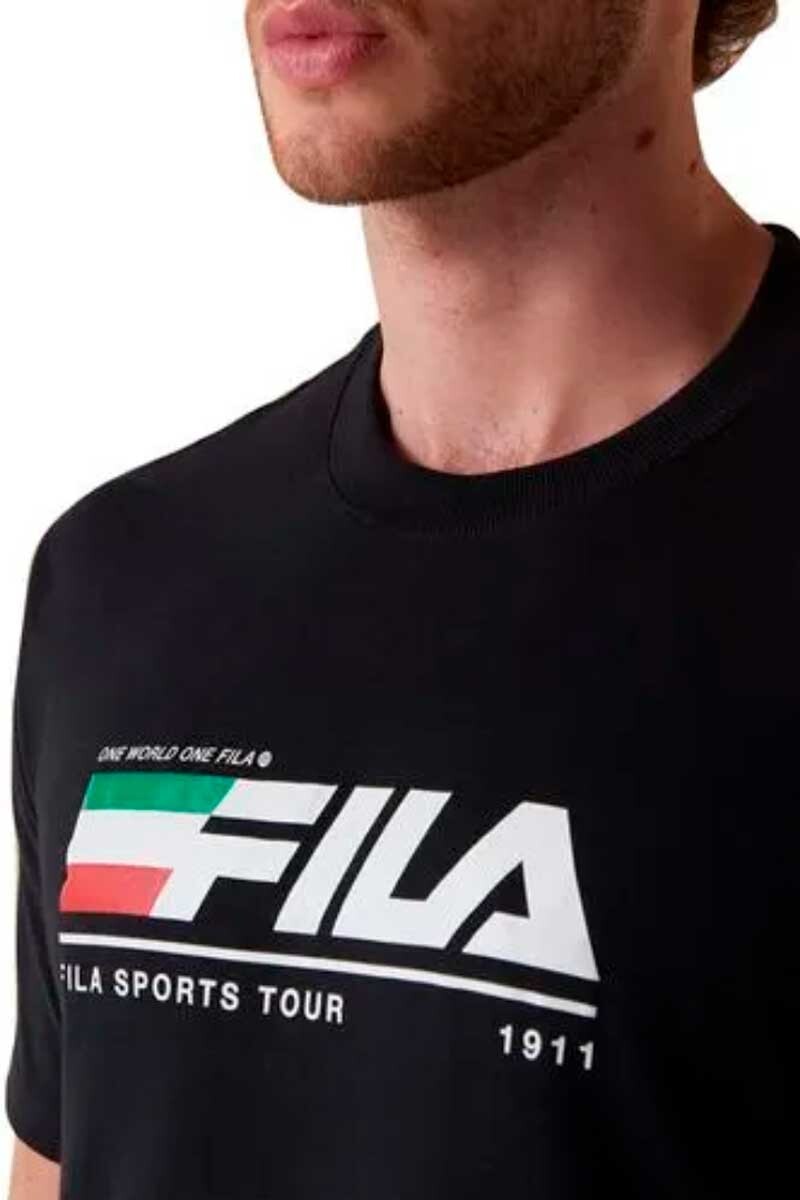 CAMISETA FILA COMFORT TOUR MOTOR SPORT Negro