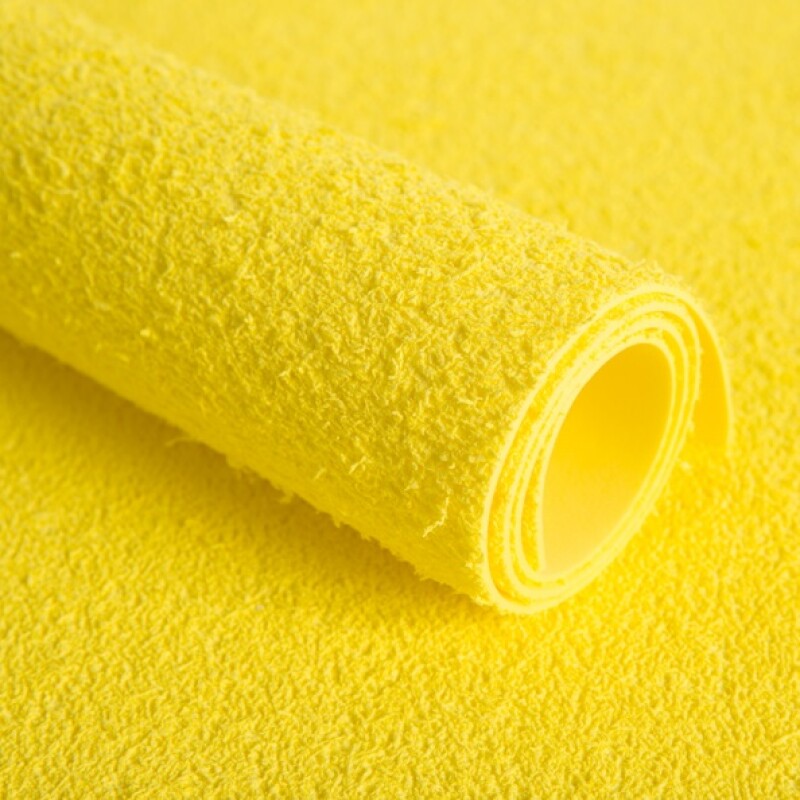 Goma Eva Toalla 60x40 Ilustra Amarillo #GOMA EVA TOALLA 60X40 ILUSTRA AMARILLO
