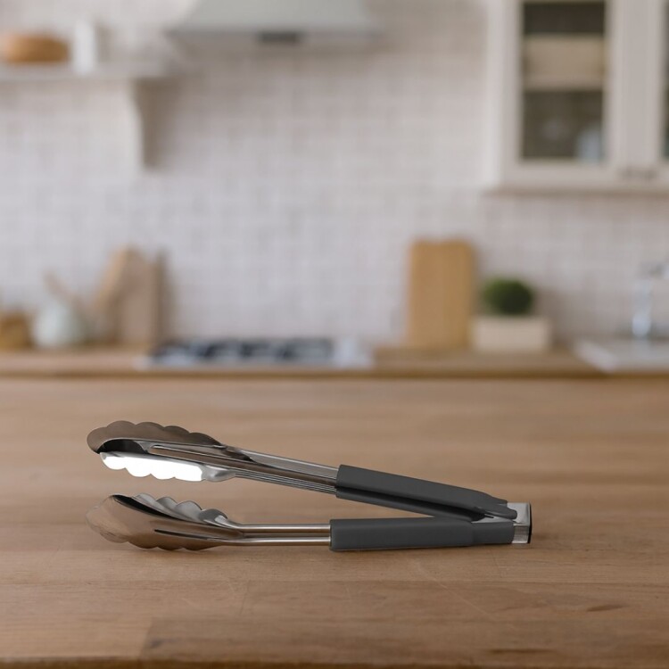 PINZA MULTIUSO TRAMONTINA UTILITA 24CM GRIS