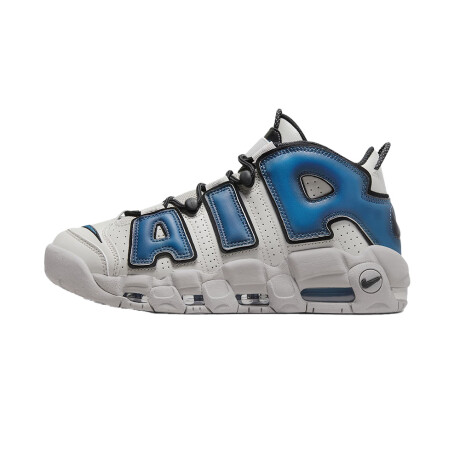 Championes Nike Air More Uptempo Industrial Blue Black