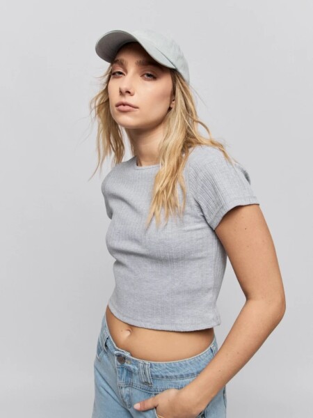 T-SHIRT P.CAKE SESTIERE GRIS