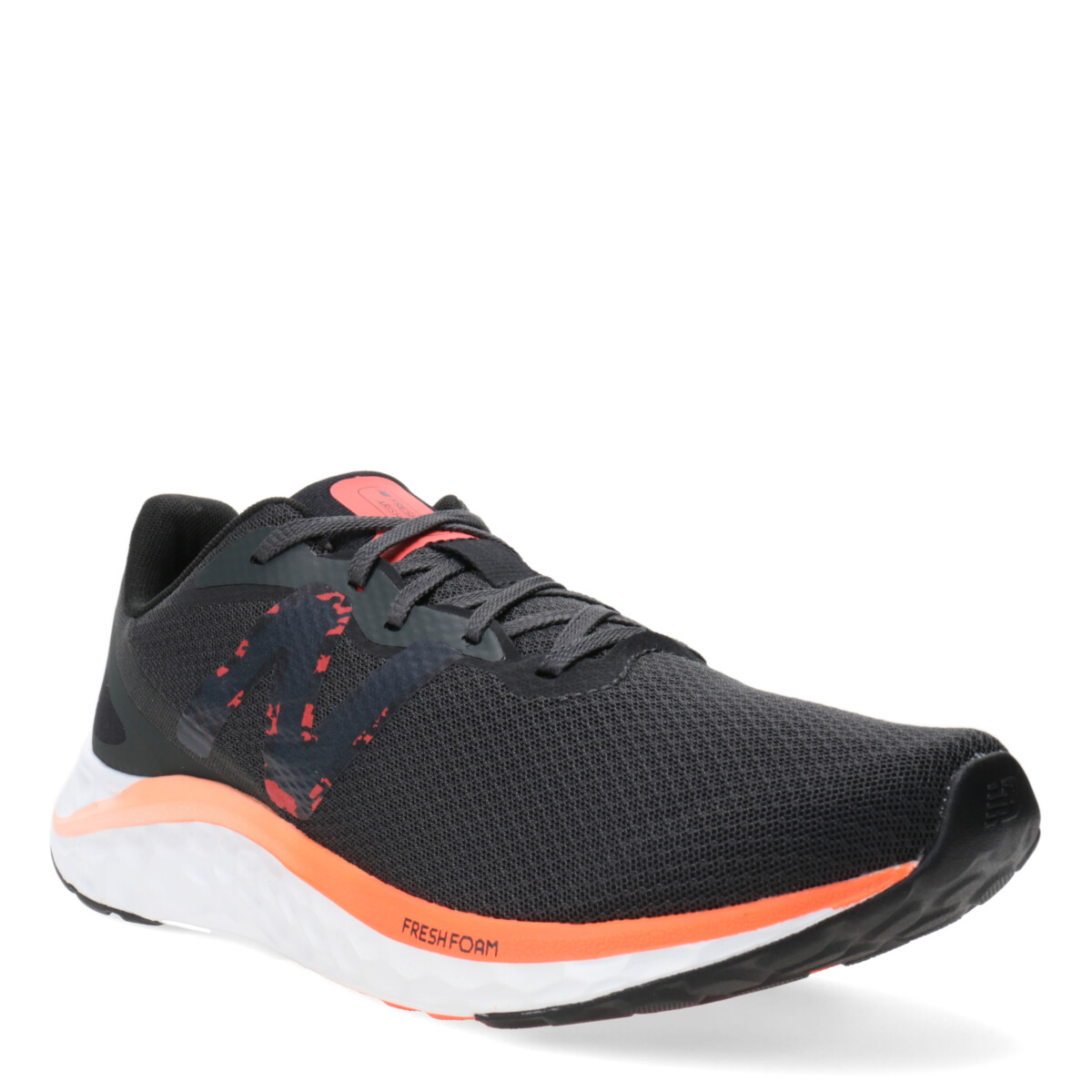 Championes de Hombre New Balance Fresh Foam Arishi V4 - Negro - Anaranjado 