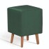 Puff Bamqueta Banco Cube Velvet P02t1170 PUFF CUBE VELVET VERDE