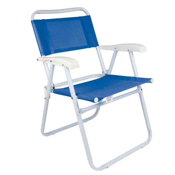SILLA MASTER ACERO FASHION AZUL