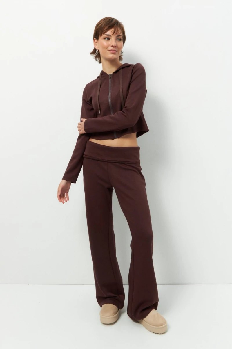LEGGING FOLD Chocolate