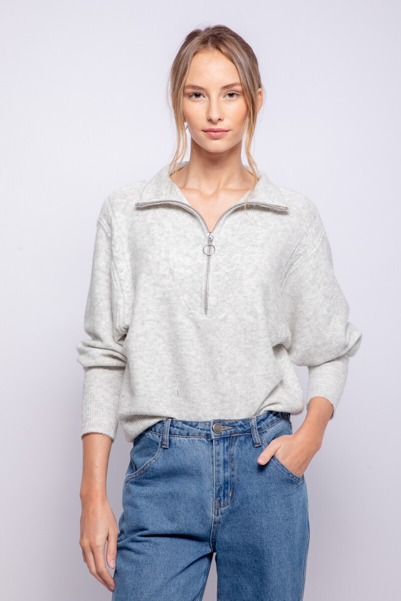 SWEATER DANA Gris Melange