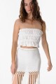 Top Felicia Blanco Lurex