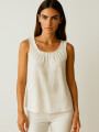Musculosa Calvagh Marfil / Off White