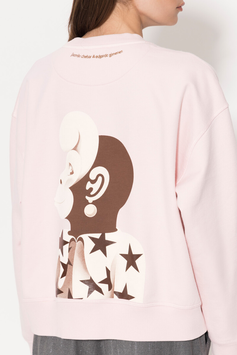 Buzo Mona Star Rosa
