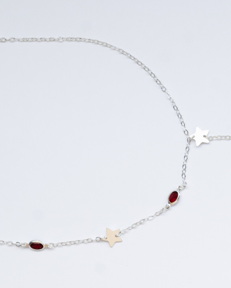 Cadena Cielo PLATEADO