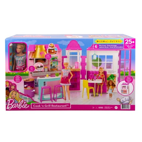 Restaurante Barbie Con Muñeca Cook 'n Grill Restaurante Barbie Con Muñeca Cook 'n Grill