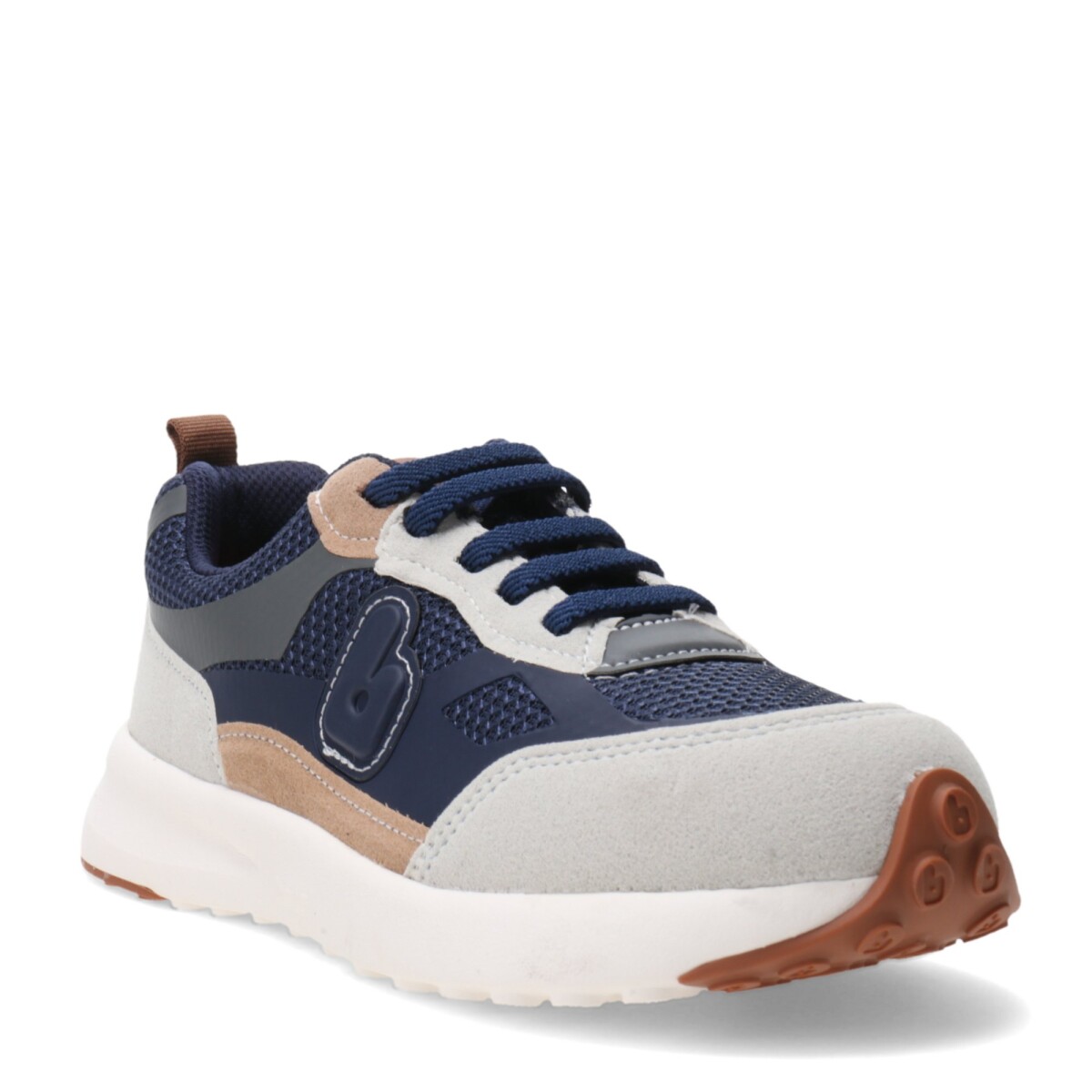Championes Infantiles Bibi Jogging - Azul Marino - Gris 