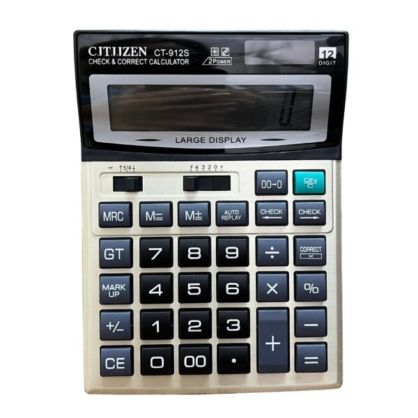 CALCULADORA CJTJJZENCT-912 • 21x15cm CALCULADORA CJTJJZENCT-912 • 21x15cm